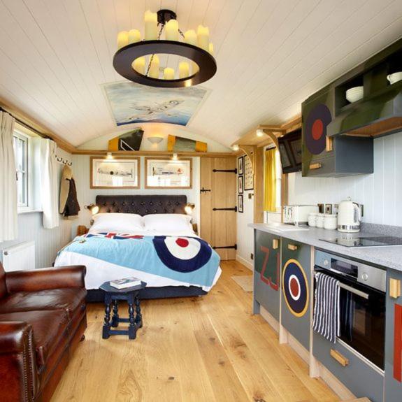 Hornington Manor Luxury Shepherd Huts York Kültér fotó